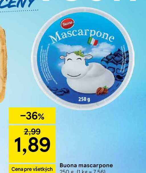 Buona mascarpone 250 g