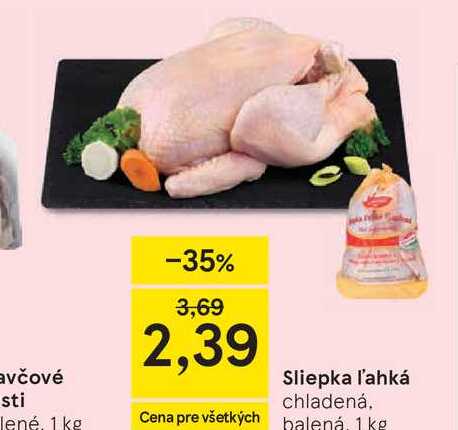 Sliepka ľahká chladená 1kg