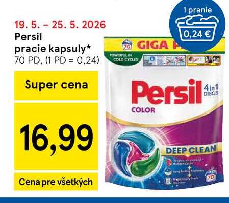 Persil pracie kapsuly 70 PD