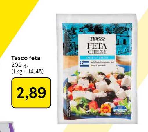 Tesco feta 200 g