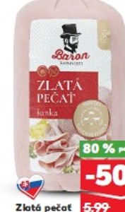 Baron Zlatá pečať šunka