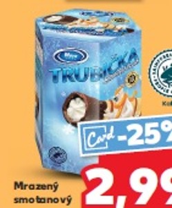 Trubička Mrazený krém