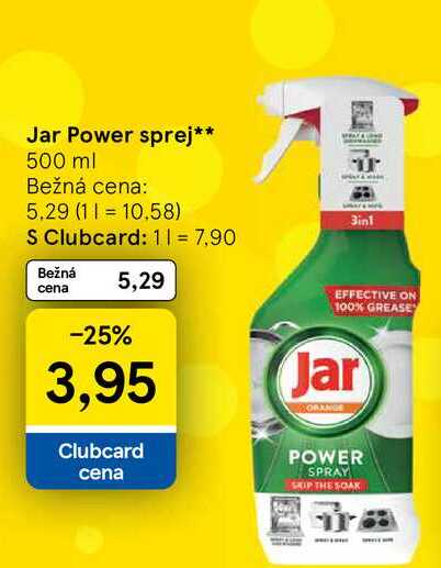 Jar Power sprej 500 ml