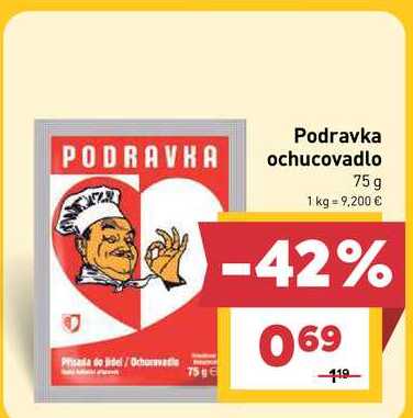 Podravka ochucovadlo 75g