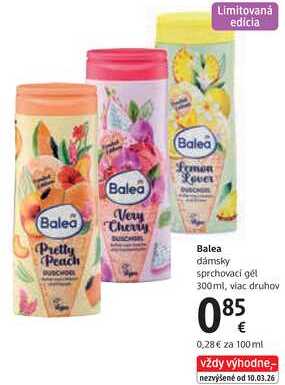 Balea dámsky sprchovací gél, 300 ml