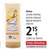 Balea Lovely Vanilla jemný olejový telový balzam, 200 ml