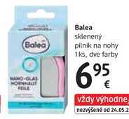 Balea sklenený pilnik na nohy, 1 ks