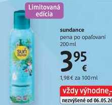 sundance pena po opaľovaní, 200ml