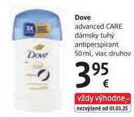 Dove advanced CARE dámsky tuhý antiperspirant, 50 ml