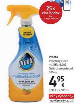 Pronto everyday clean multifunkčný čistiaci prostriedok, 500 ml