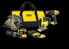 STANLEY FATMAX AKU SADA EL. NÁRADIA 18V V20 SFMCK412MDS-QW + 4,0 AH BATÉRIA ZDARMA