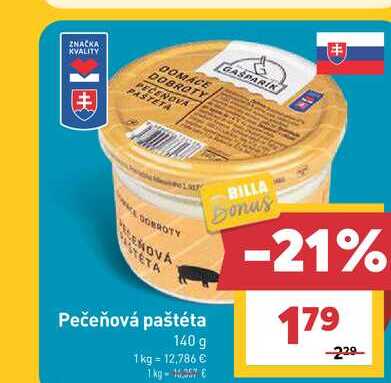 Pečeňová paštéta 140 g