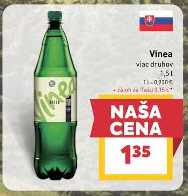 Vinea viac druhov 1,5L 