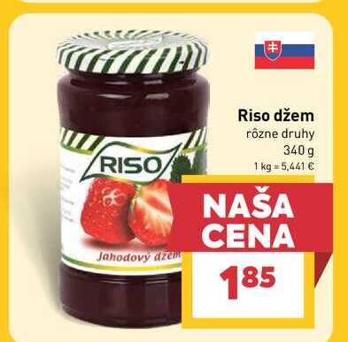 Riso džem rôzne druhy 340g