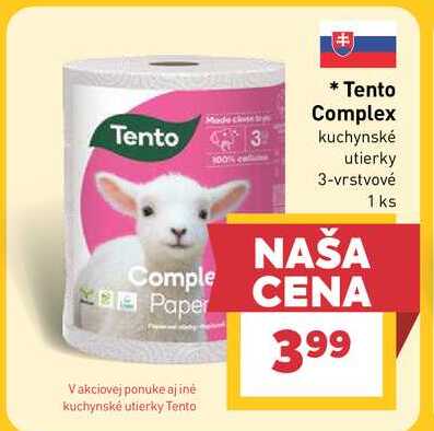 Tento 3 kuchynské utierky 3-vrstvové 1 ks