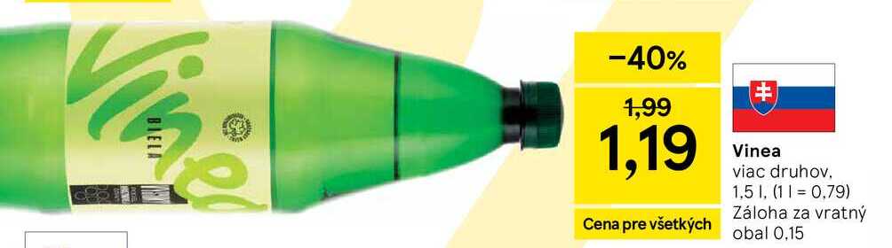 Vinea viac druhov 1,5 l