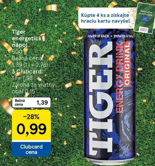 Tiger energetický nápoj 500 ml