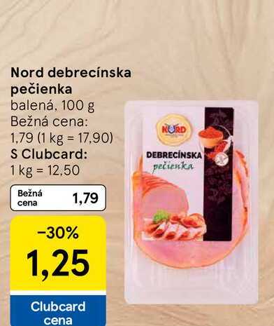 Nord debrecínska pečienka balená, 100 g