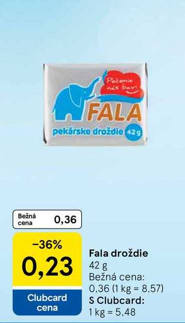 Fala droždie 42g