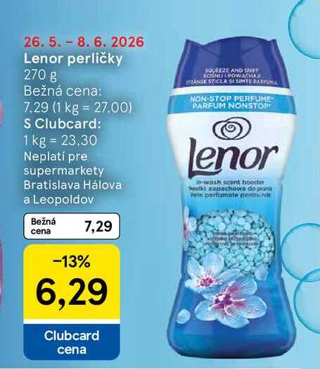 Lenor perličky 270 g