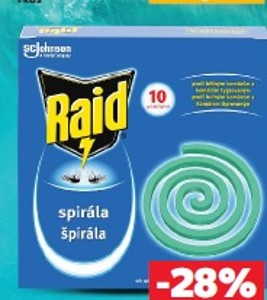 Raid Insekticídna špirála
