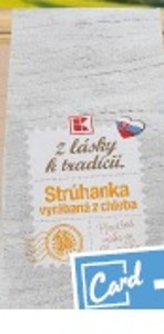 Z lásky k tradícii Strúhanka
