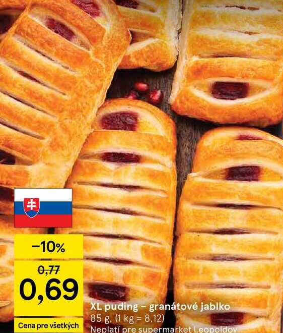XL puding granátové jablko 85 g
