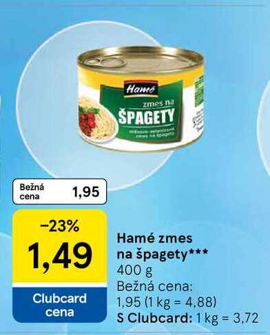 Hamé zmes na špagety 400 g