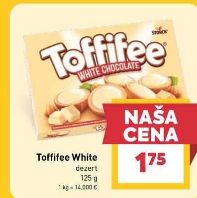 Toffifee White dezert 125 g