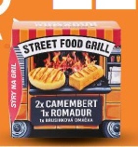 Street Food Grill Camembert