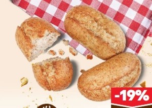 Žemľa s graham.múkou