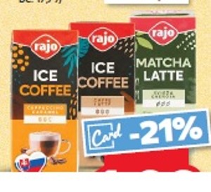 Rajo Ice Coffee Mliečny kávový nápoj