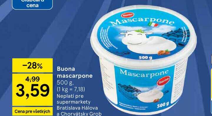 Buona mascarpone 500 g