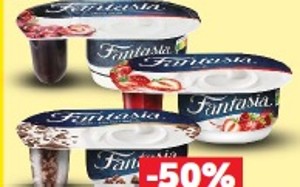 Fantasia jogurt v akcii