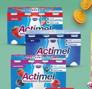 Danone Actimel Jogurtové mlieko v akcii
