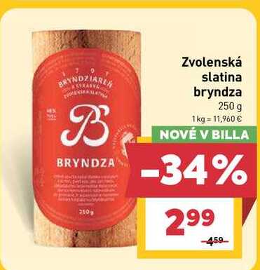 Zvolenská slatina bryndza 250 g