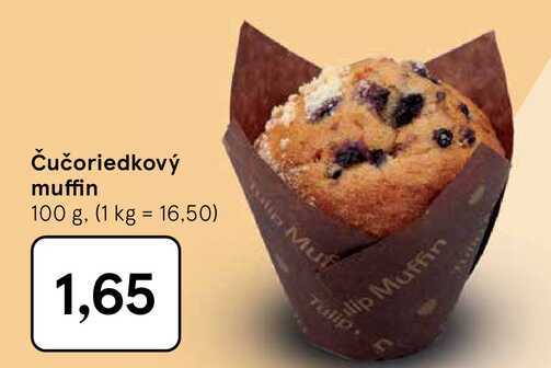 Čučoriedkový muffin 100 g