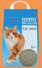 RENO PODSTIELKA PRE MAČKY HRUDKUJÚCE 5 KG