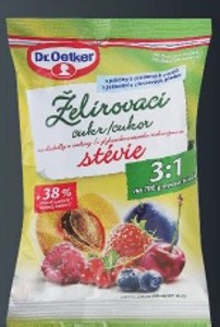 Želírovací cukor so stéviou