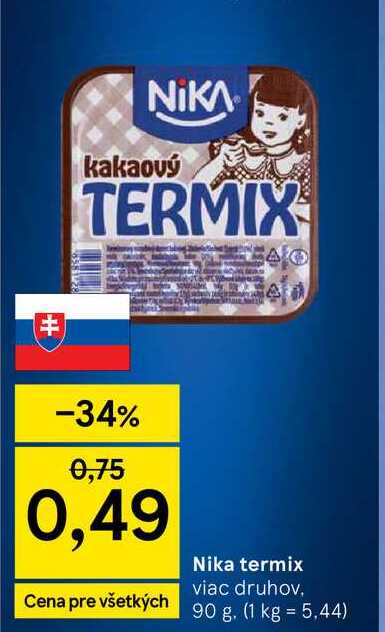 Nika termix viac druhov 90 g