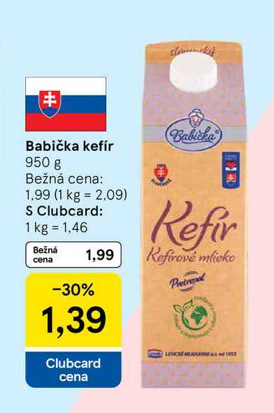Babička kefír 950 g 