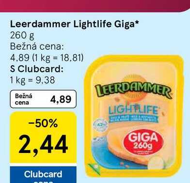 Leerdammer Lightlife Giga 260 g