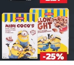 Monday Minions cereálie