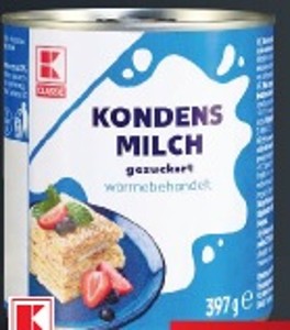K-Classic Kondenzované mlieko