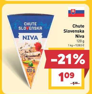 Chute Slovenska NIVA 120 g