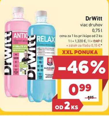 DrWitt viac druhov 0,75 l