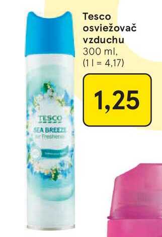 Tesco osviežovač vzduchu 300 ml