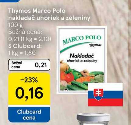 Thymos Marco Polo nakladač uhoriek a zeleniny 100 g