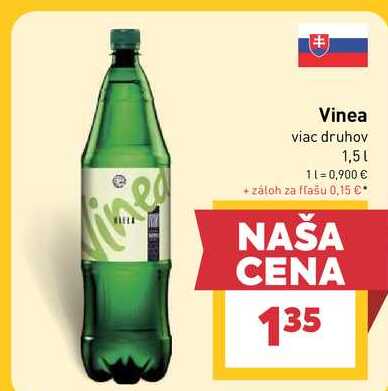 Vinea Biela 1,5 l