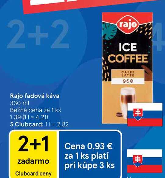 Rajo l'adová káva 330 ml